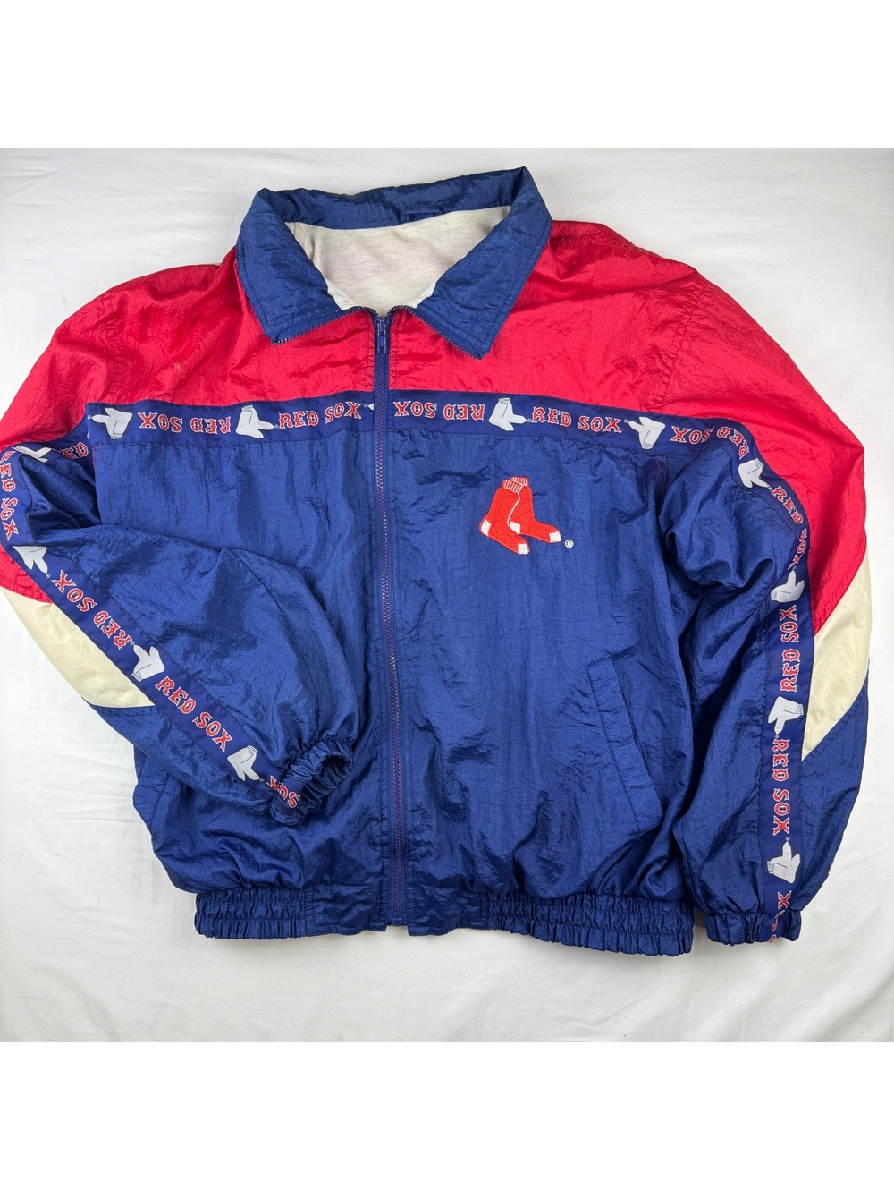 Vintage Genuine Merchandise Boston Red Sox Windbreaker Jacket XL